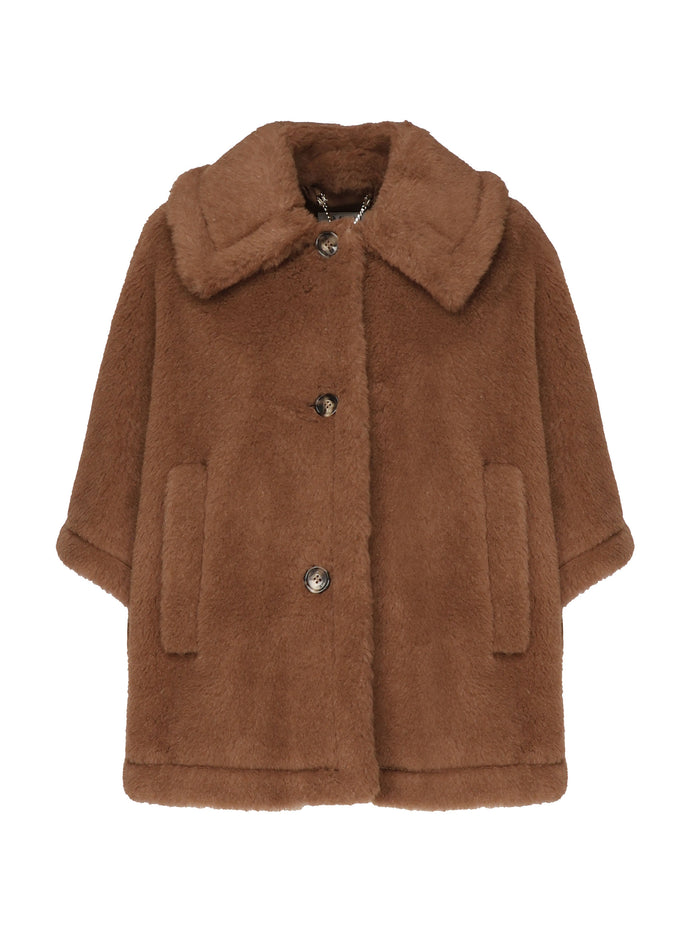 Max Mara Coats Brown Alpaca