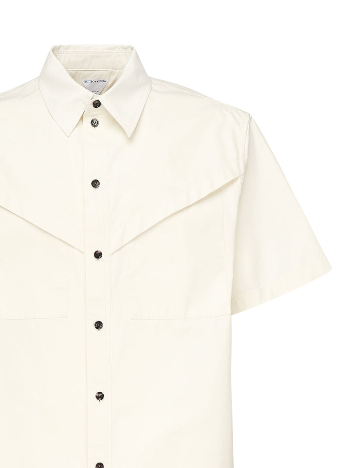 Bottega Veneta Shirts Ivory Cotton
