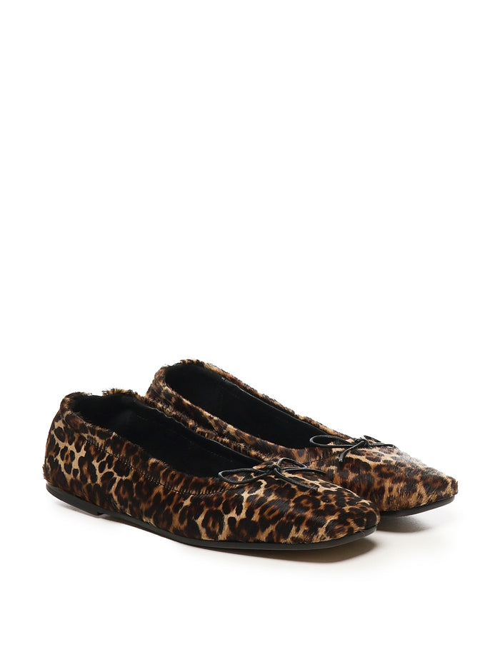 Golden Goose Flat Shoes Leo Cowskin