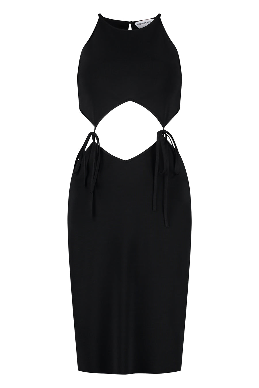 Jersey Dress Black Elastane