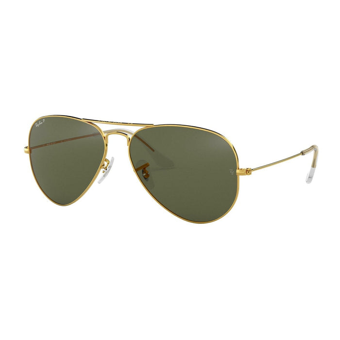 Aviator RB 3025 Polarizzato Oro Metal Occhiali Sole