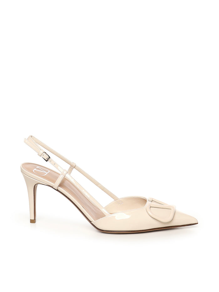 Valentino Garavani Sandals White Calfskin