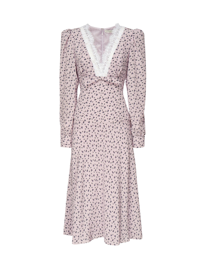 Alessandra Rich Dresses Pink Silk