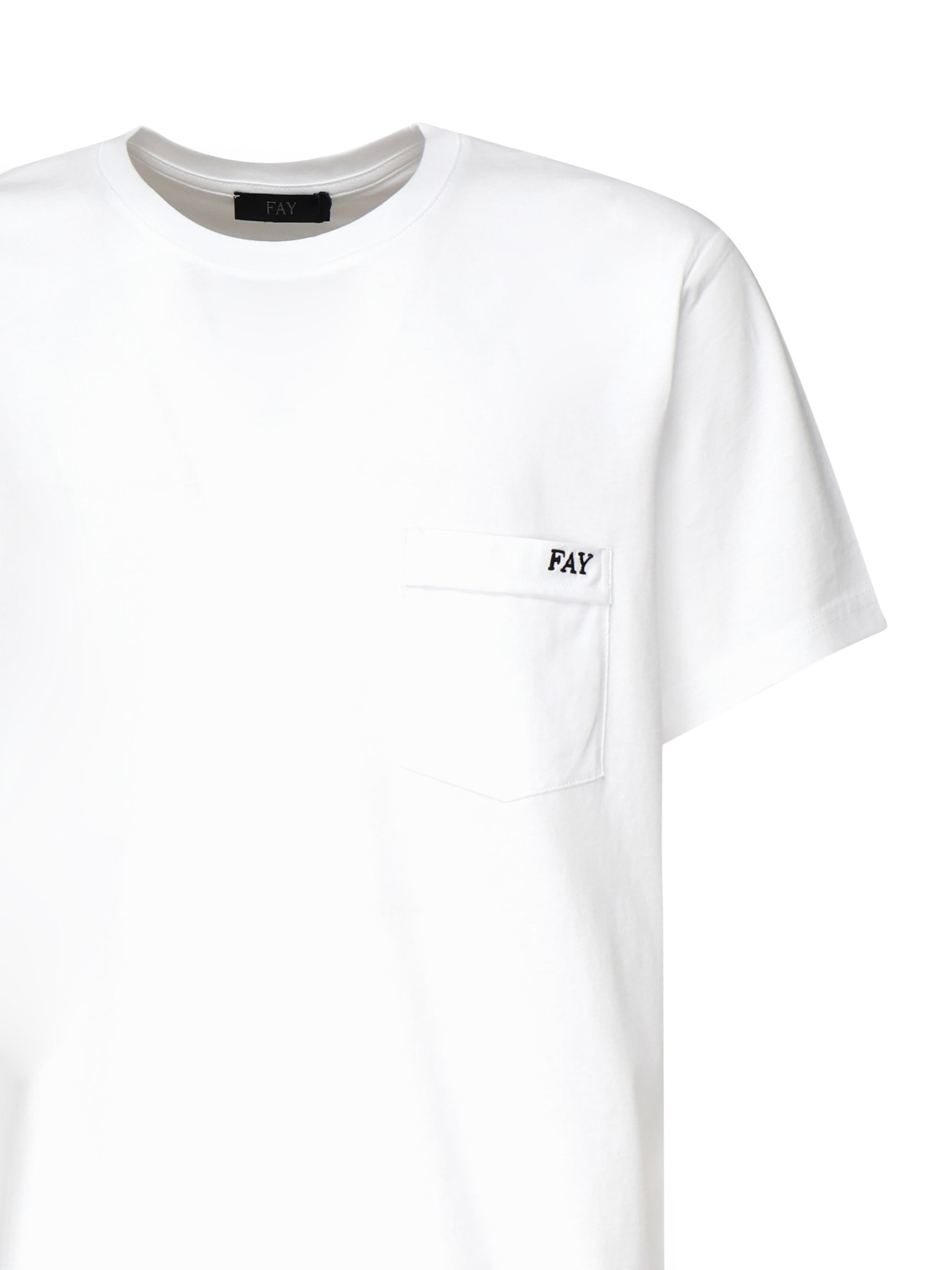 Fay T-shirts and Polos White Cotton