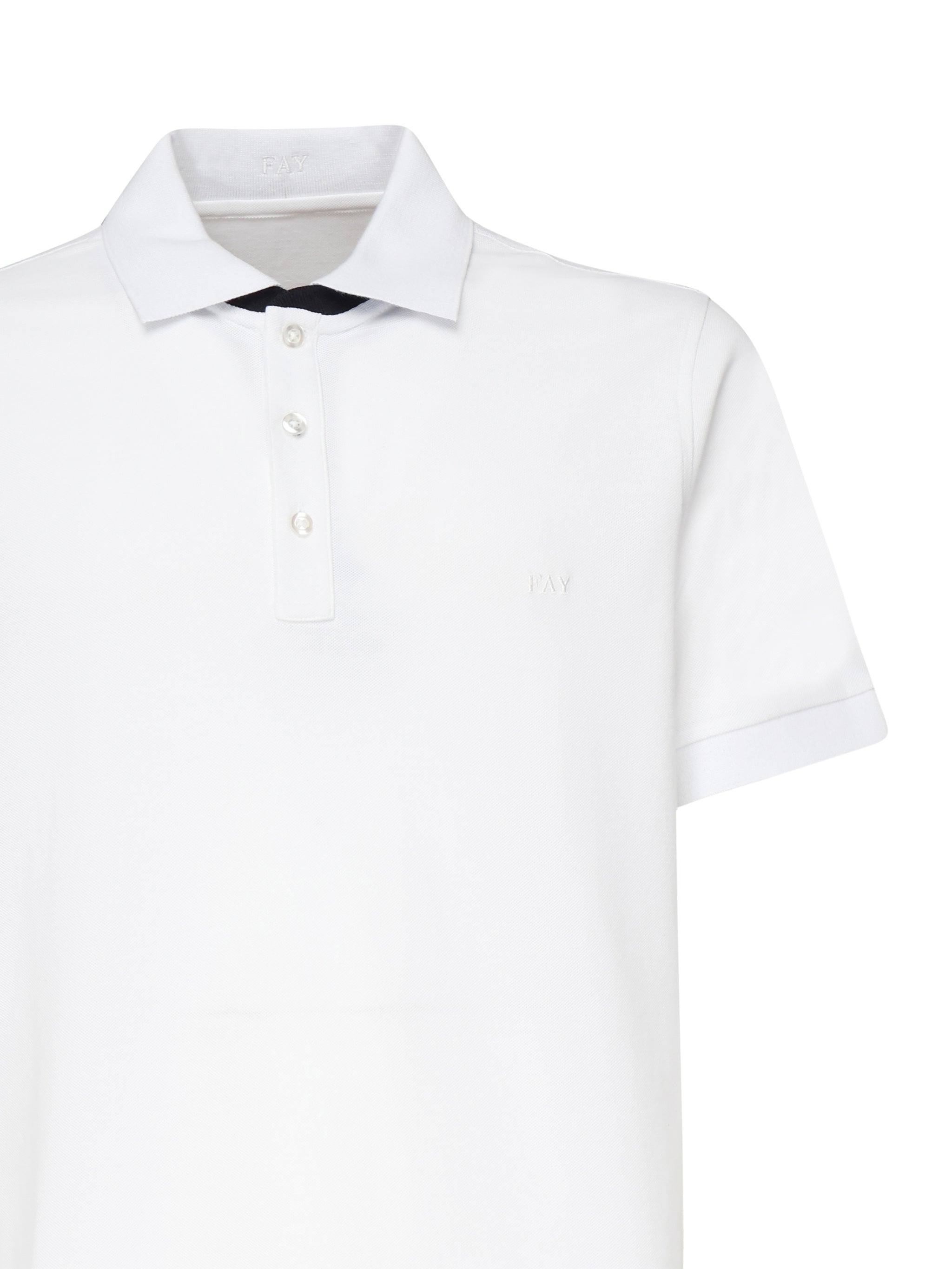 Fay T-shirts and Polos White Cotton