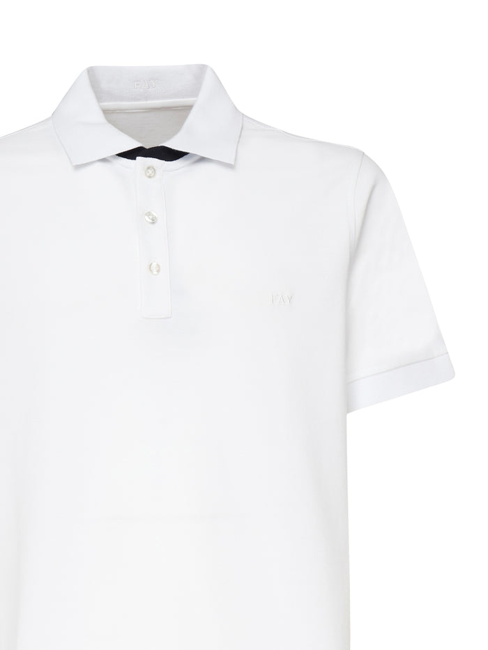 Fay T-shirts and Polos White Cotton