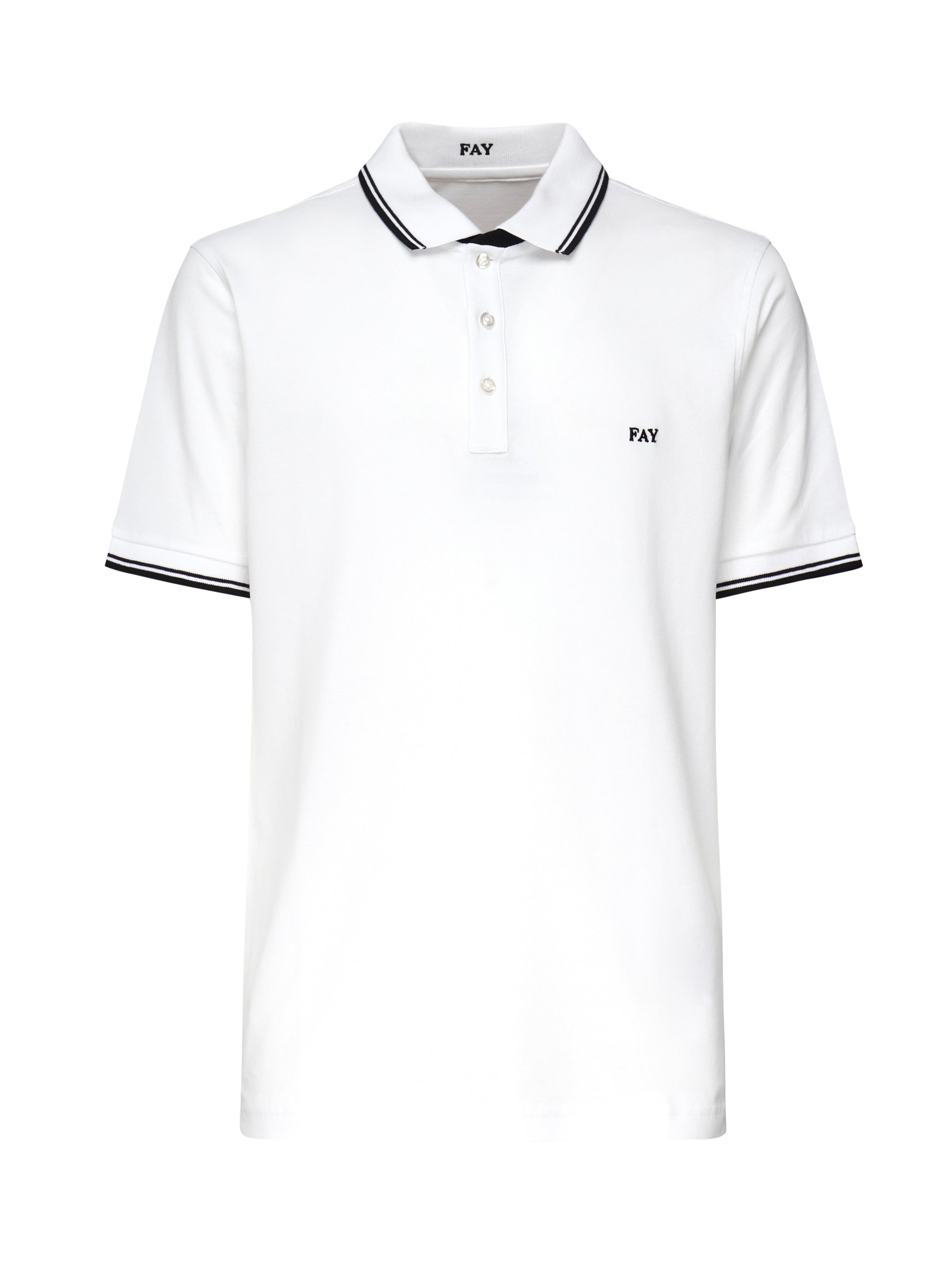 Fay T-shirts and Polos White Cotton
