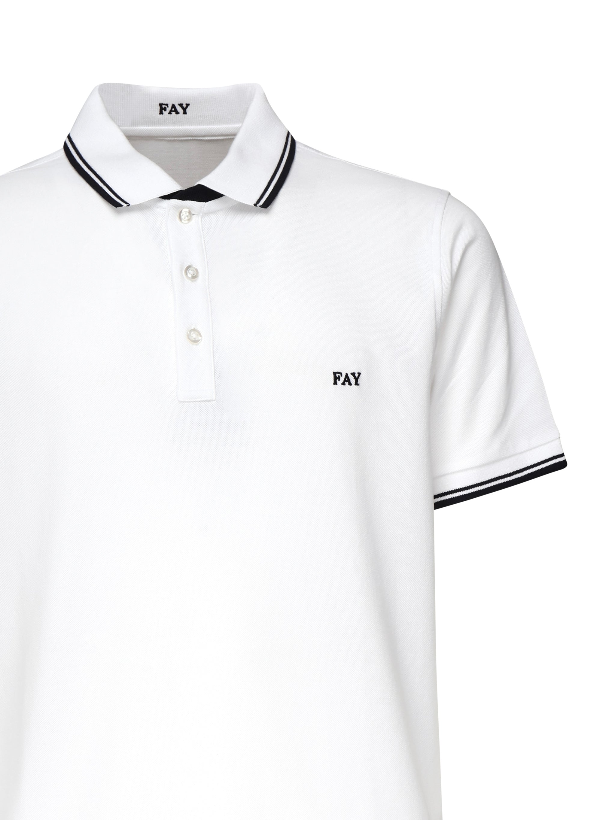 Fay T-shirts and Polos White Cotton