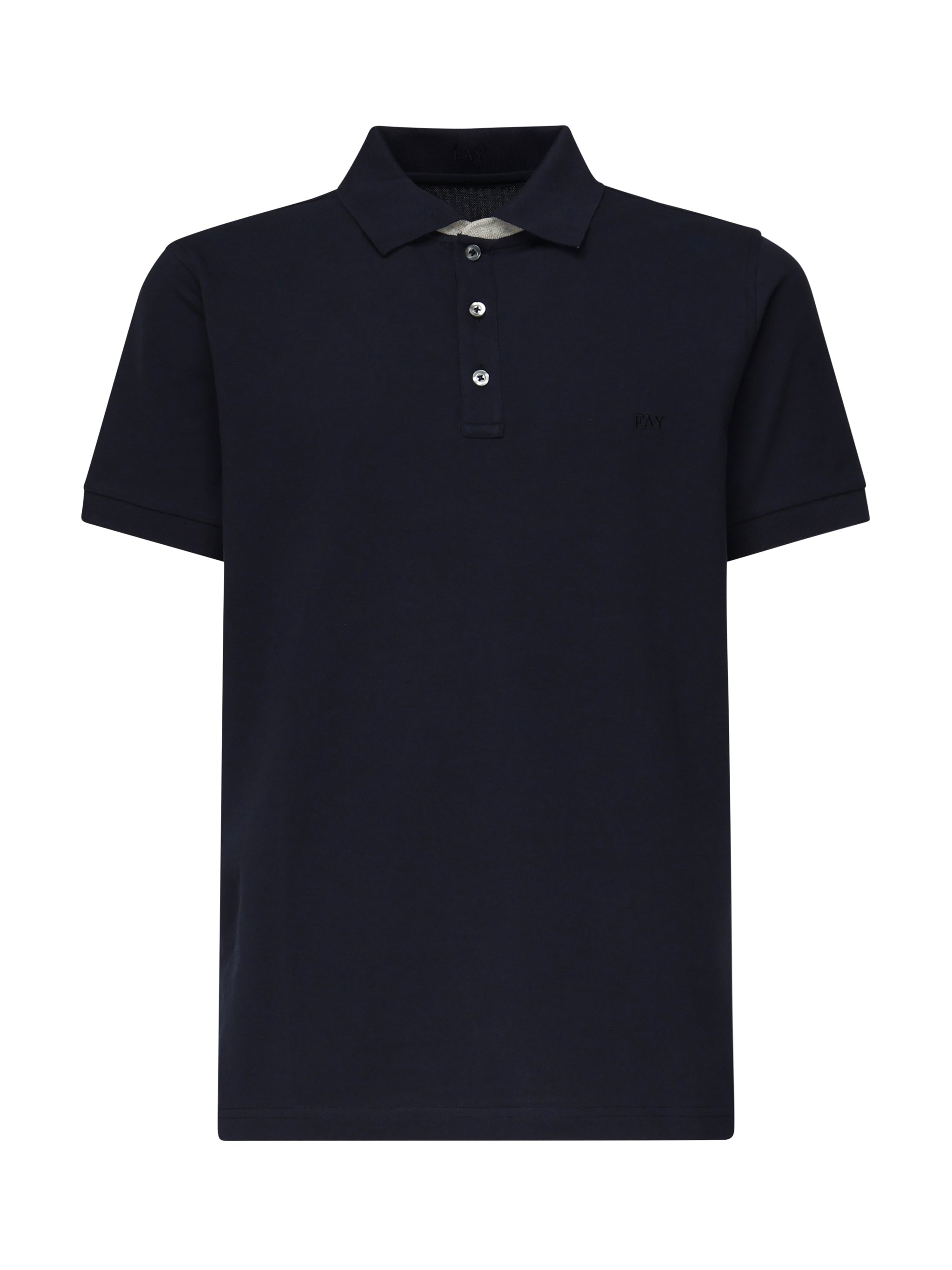 Fay T-shirts and Polos Black Cotton