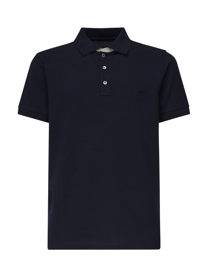 Fay T-shirts and Polos Black Cotton