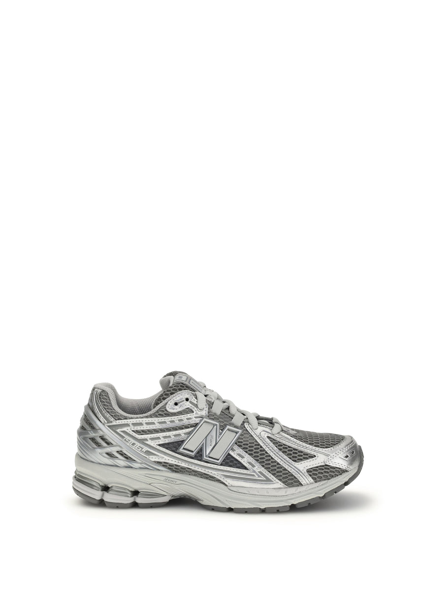 New Balance UPPER: 100% POLYAMIDE; SOLE: 100% RUBBER sneaker in silver