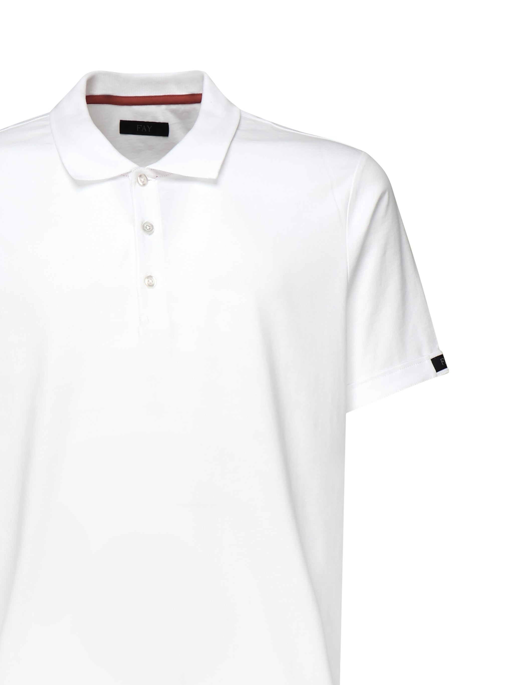 Fay T-shirts and Polos White Cotton