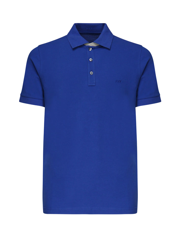 Fay T-shirts and Polos Blue Cotton