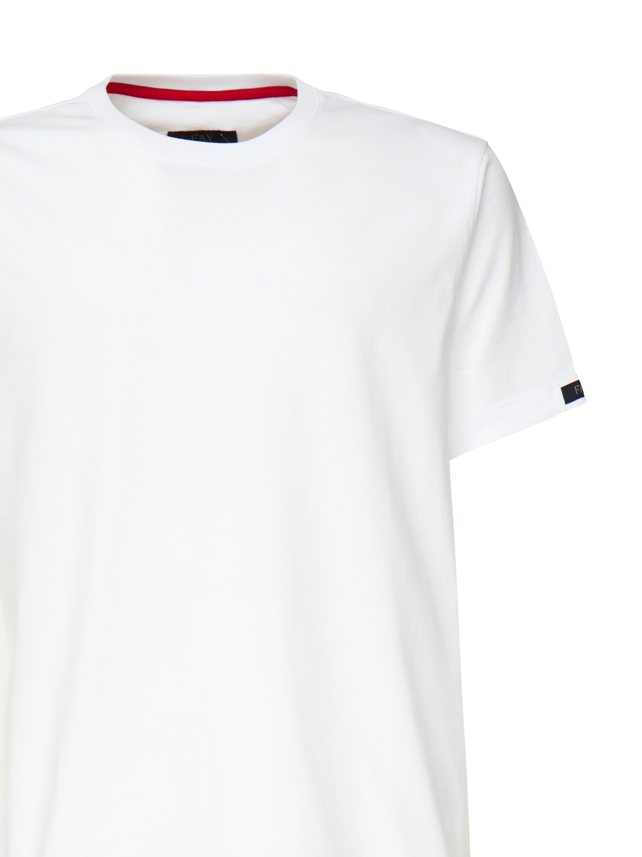 Fay T-shirts and Polos White Cotton