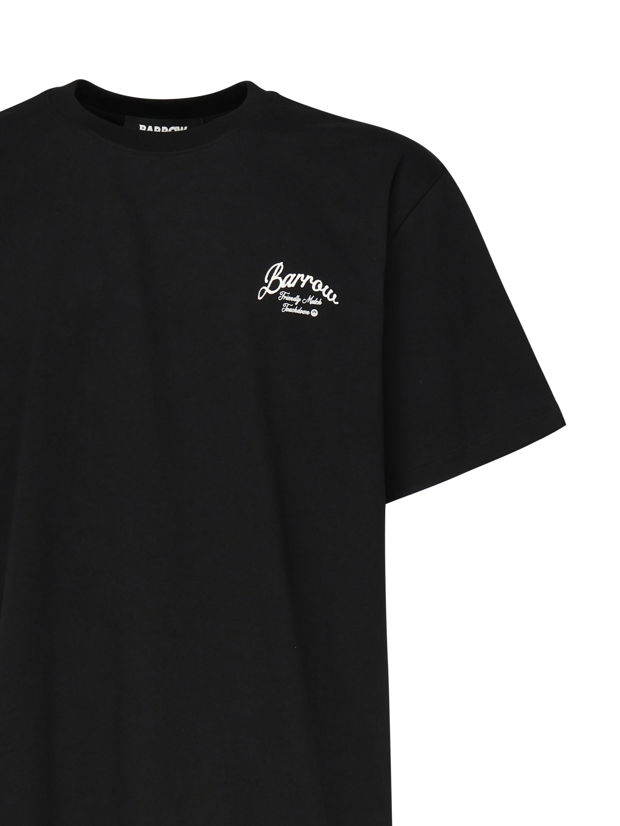 Barrow T-Shirts And Polos Black Cotton
