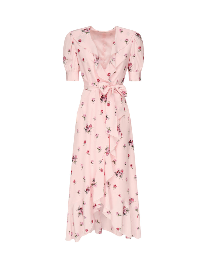 Alessandra Rich Dresses Pink Silk