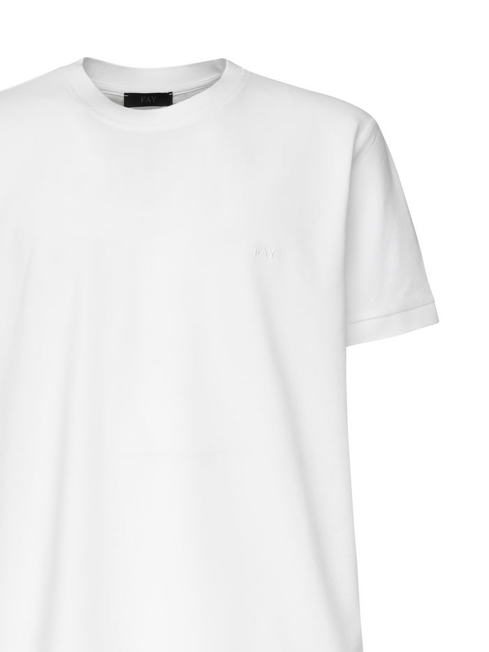 Fay T-shirts and Polos White Cotton