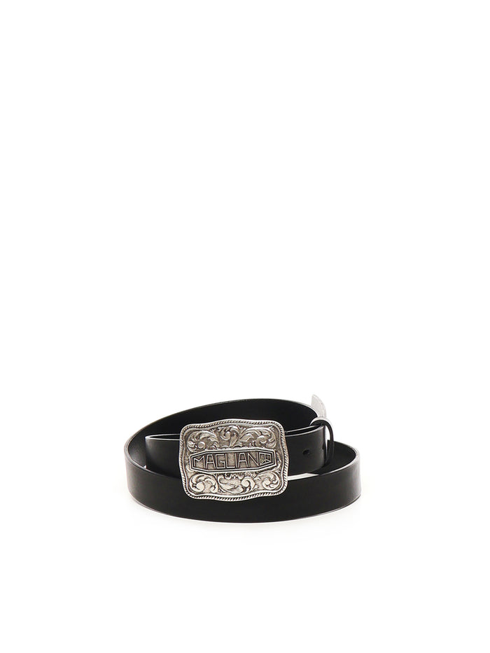 Magliano Belts Black Calfskin