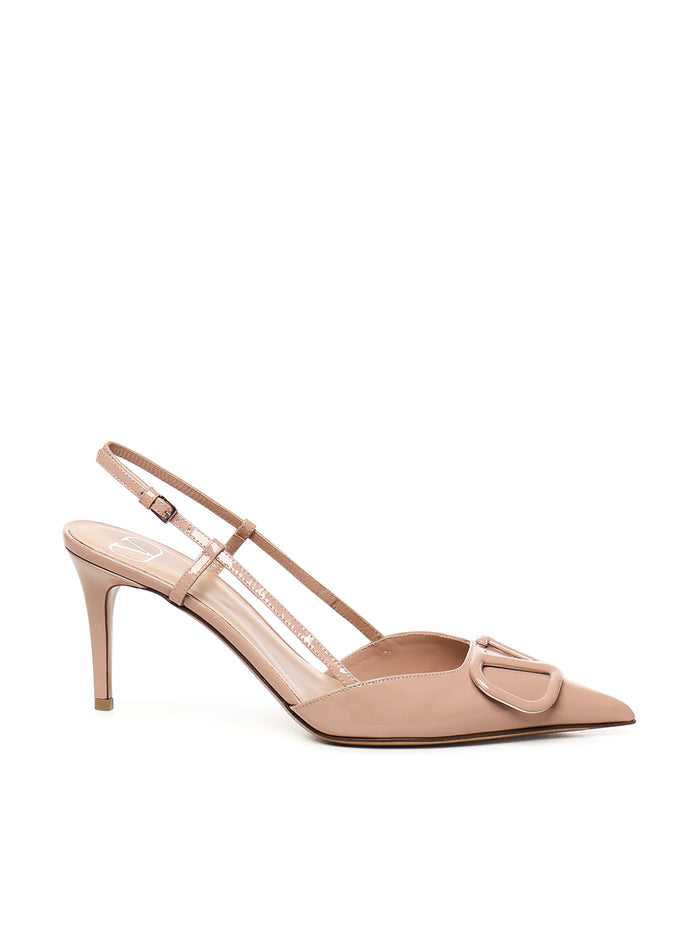 Valentino Garavani Sandals Pink Calfskin