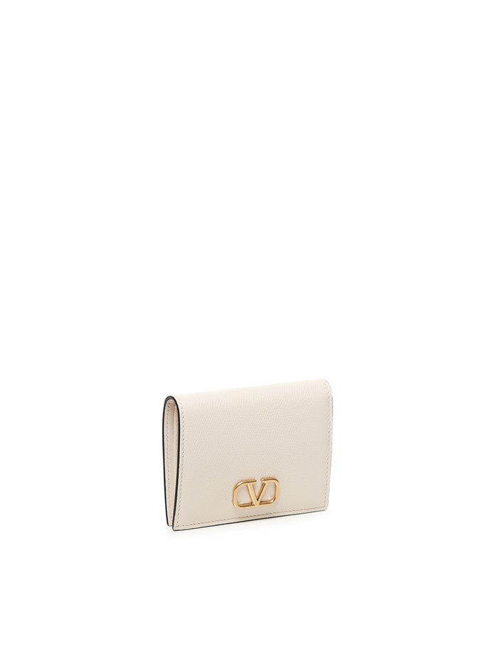 Valentino Garavani Wallets White Calfskin