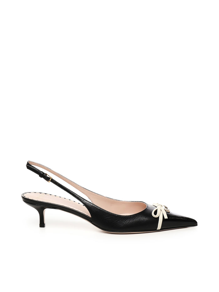 Valentino Garavani With Heel Black Calfskin