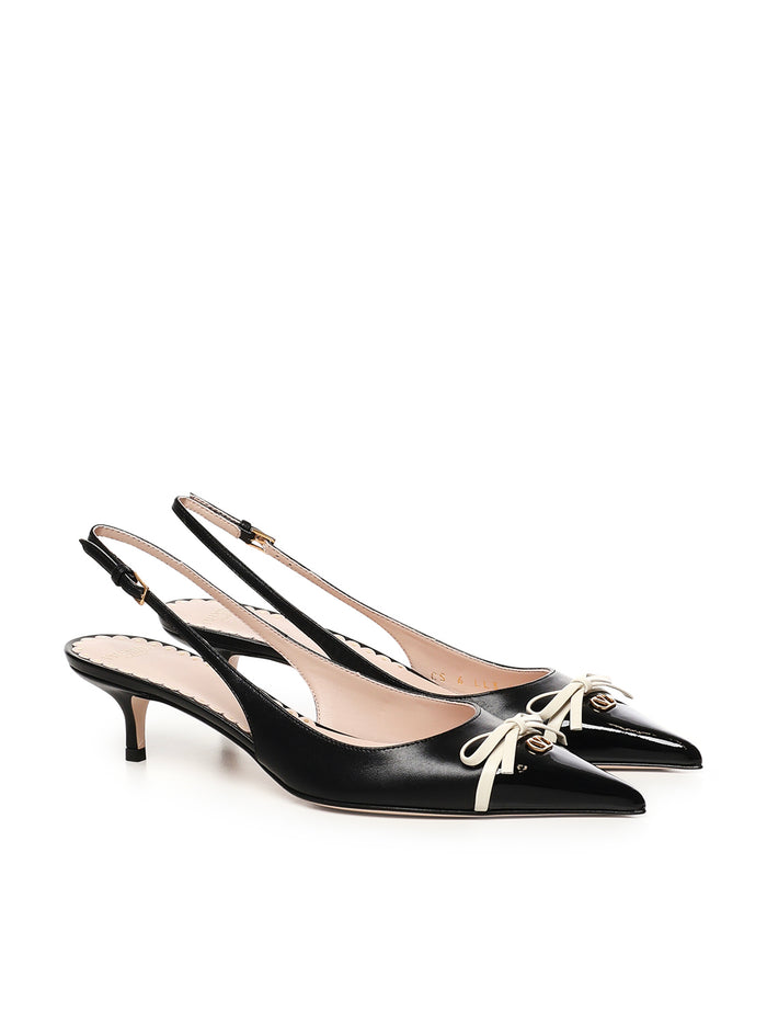 Valentino Garavani With Heel Black Calfskin
