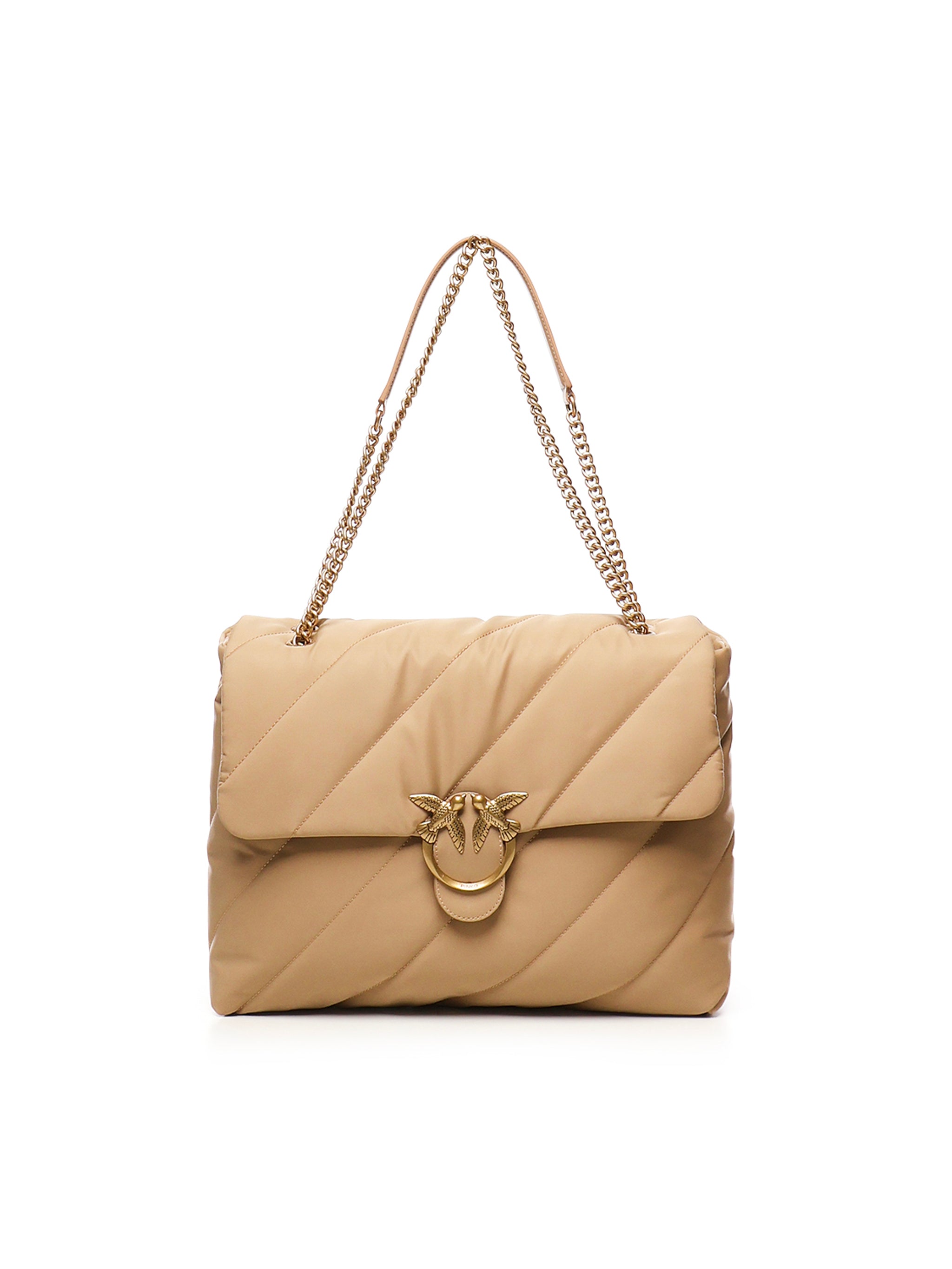 Pinko Bags Beige Nylon