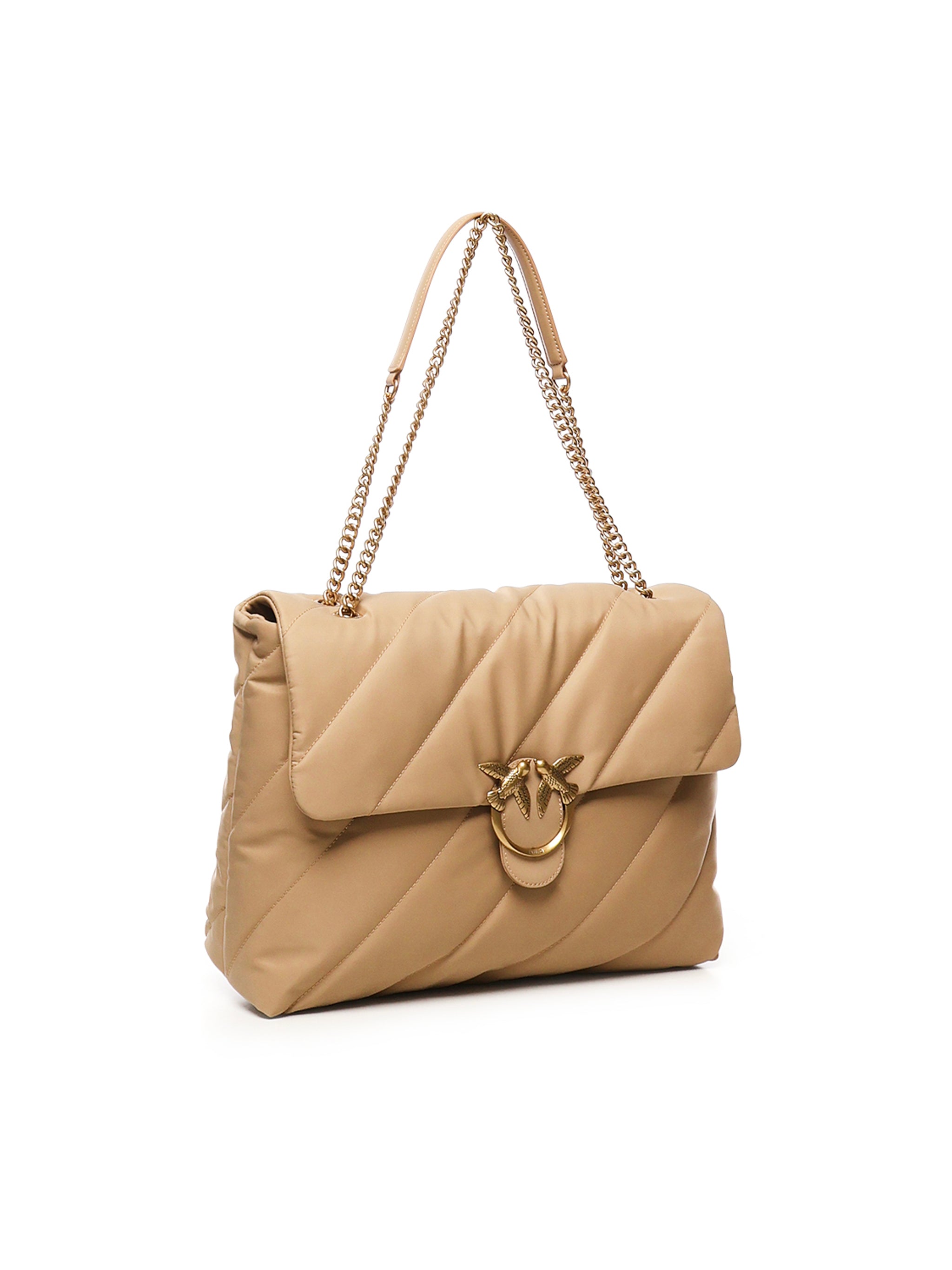 Pinko Bags Beige Nylon