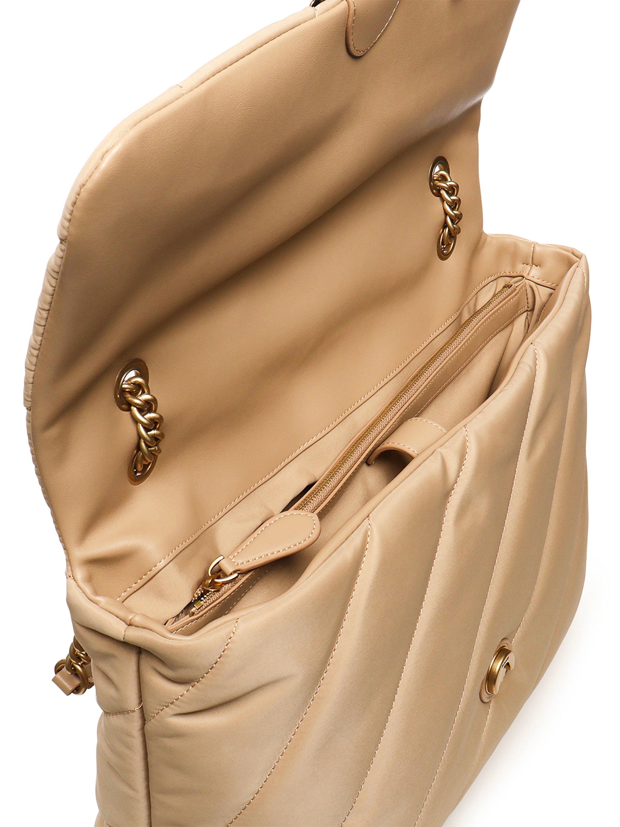 Pinko Bags Beige Nylon