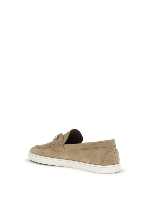 Loafers Chambeliboat Suede Lionne/lin Lionne Calf Leather