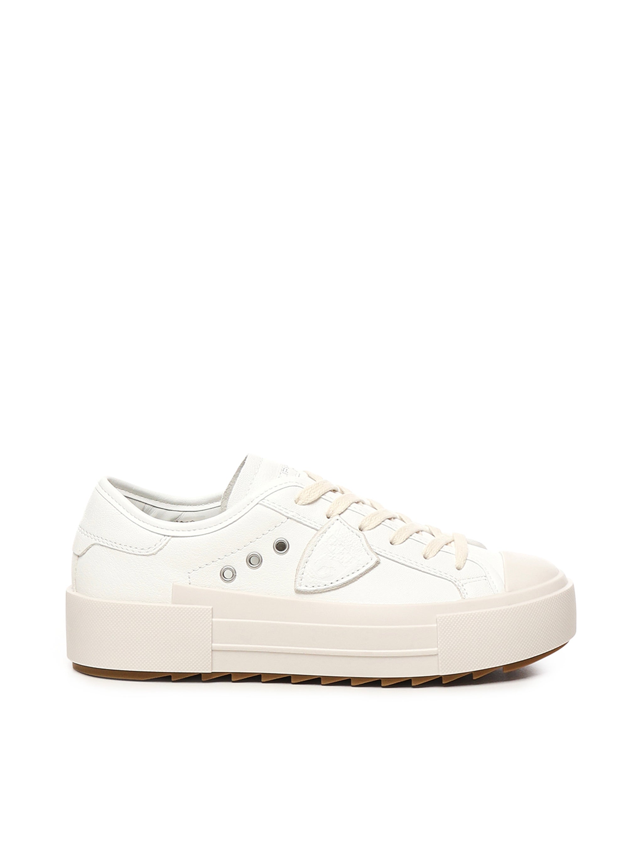 Philippe Model Sneakers White Goatskin