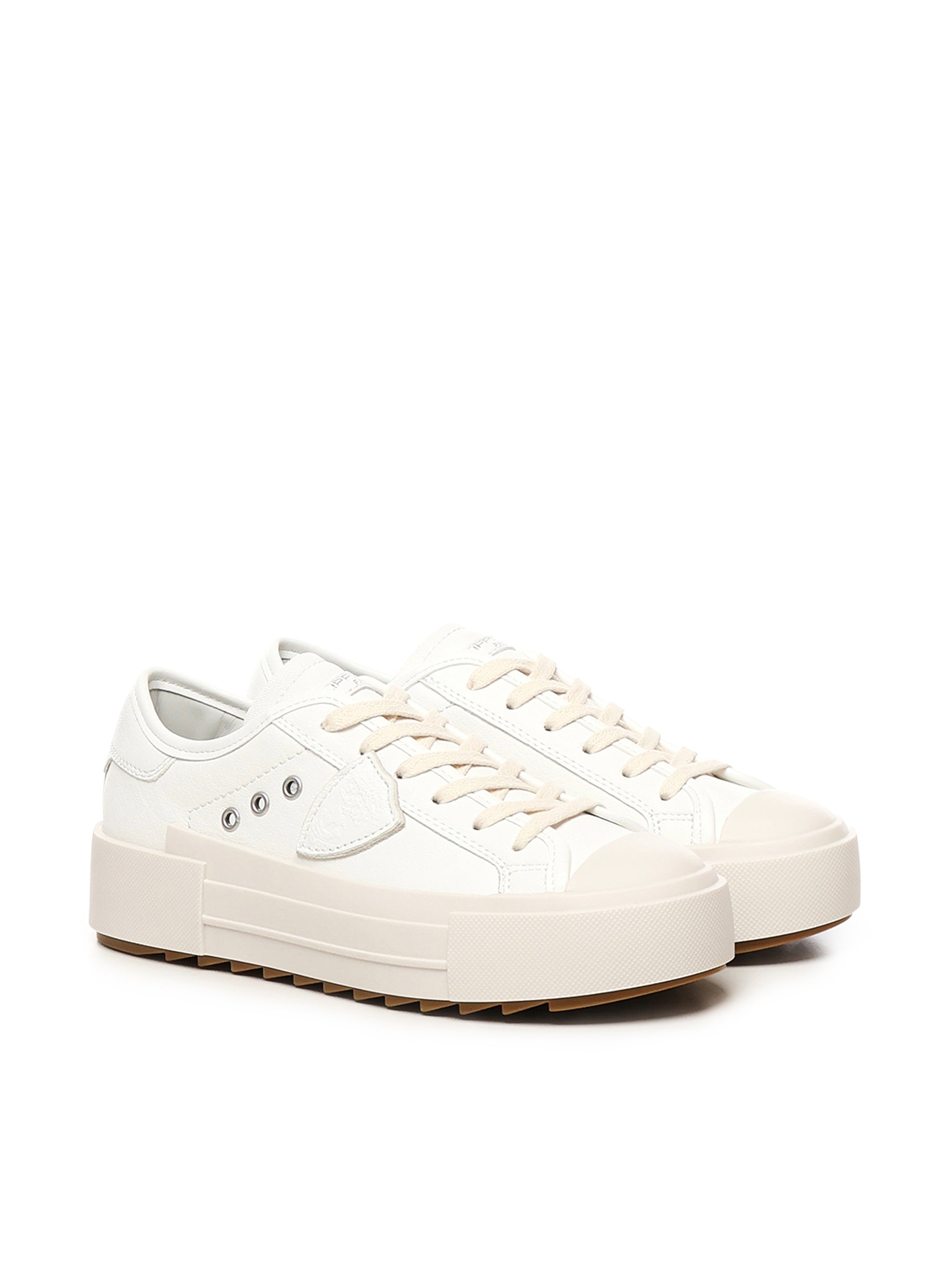 Philippe Model Sneakers White Goatskin