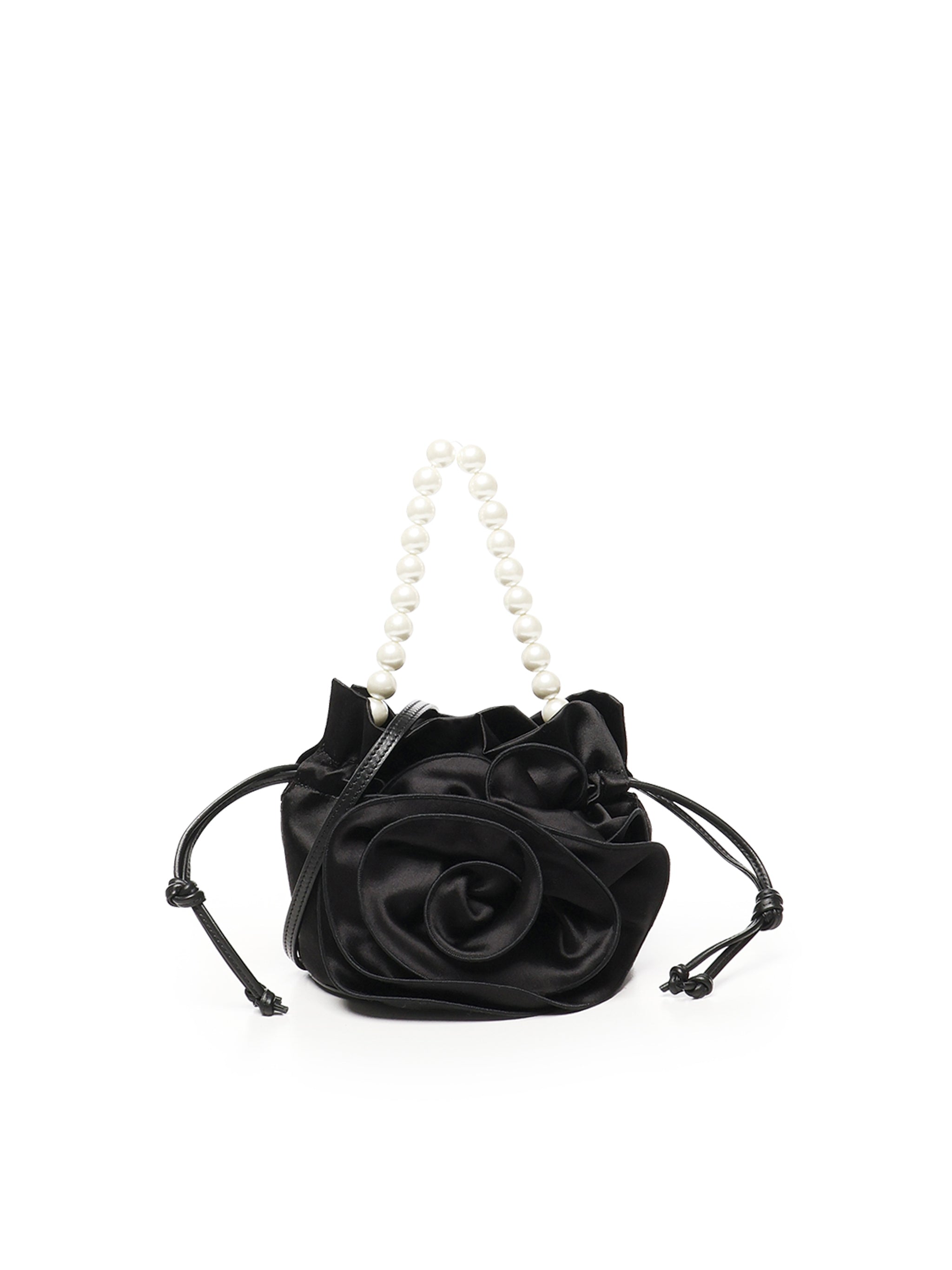 Magda Burtym Bags Black Satin