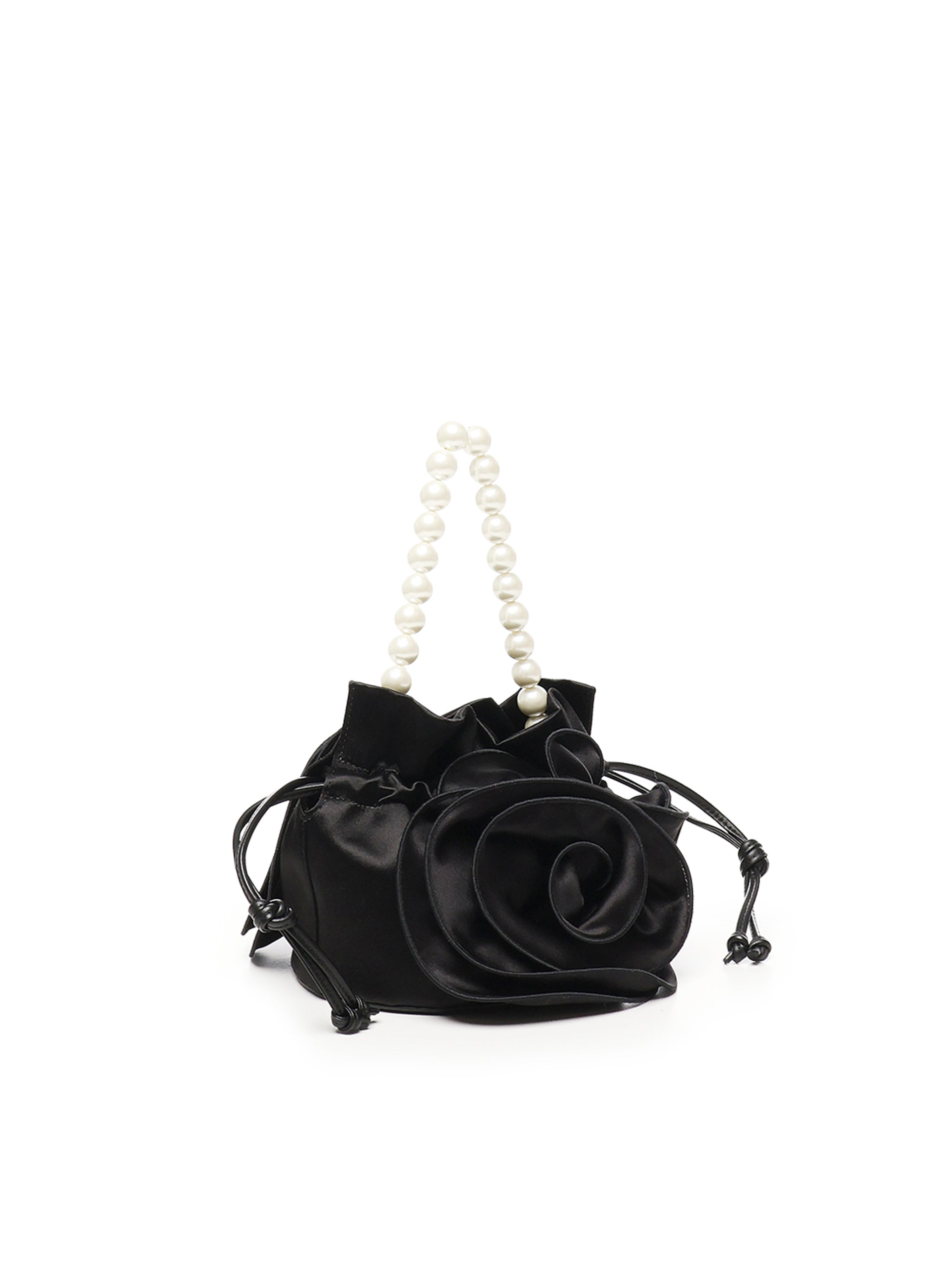 Magda Burtym Bags Black Satin