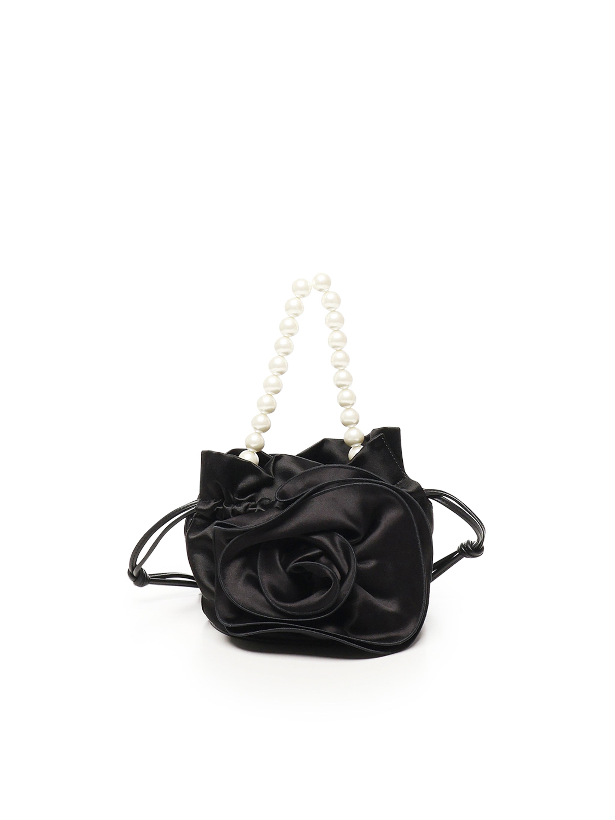 Magda Burtym Bags Black Satin