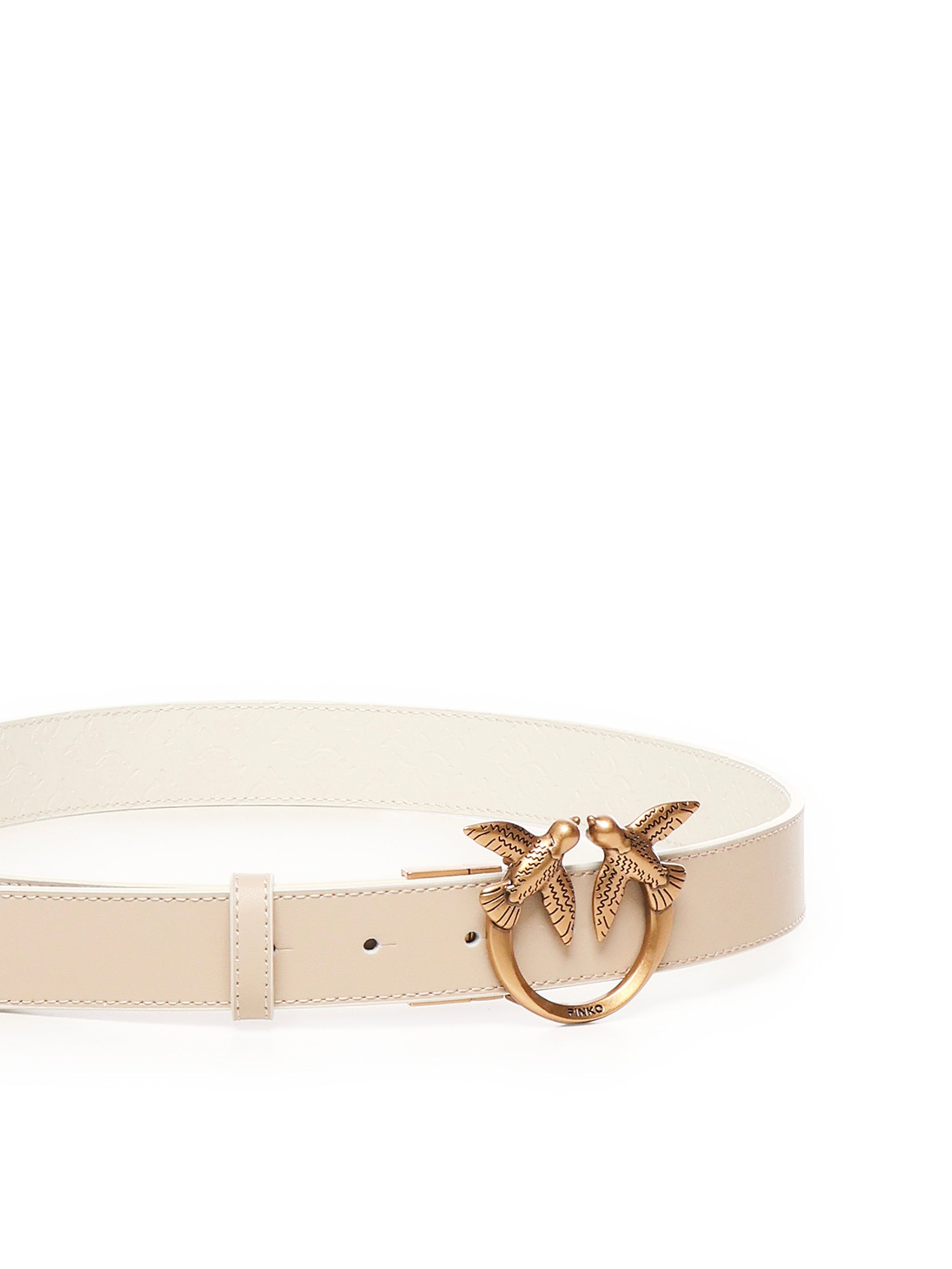 Pinko Belts Sand Cowskin