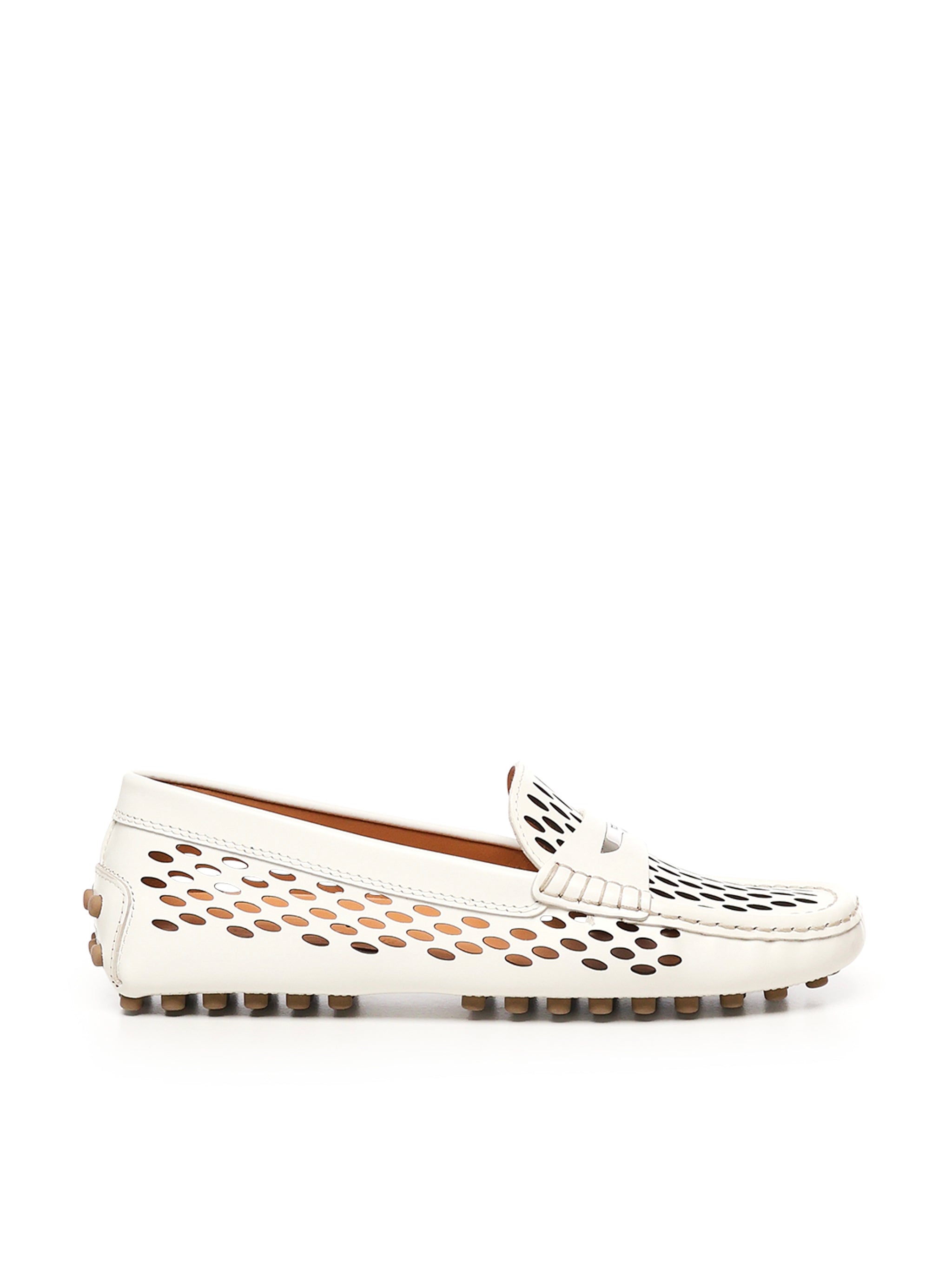 Tods Flat shoes White Calfskin