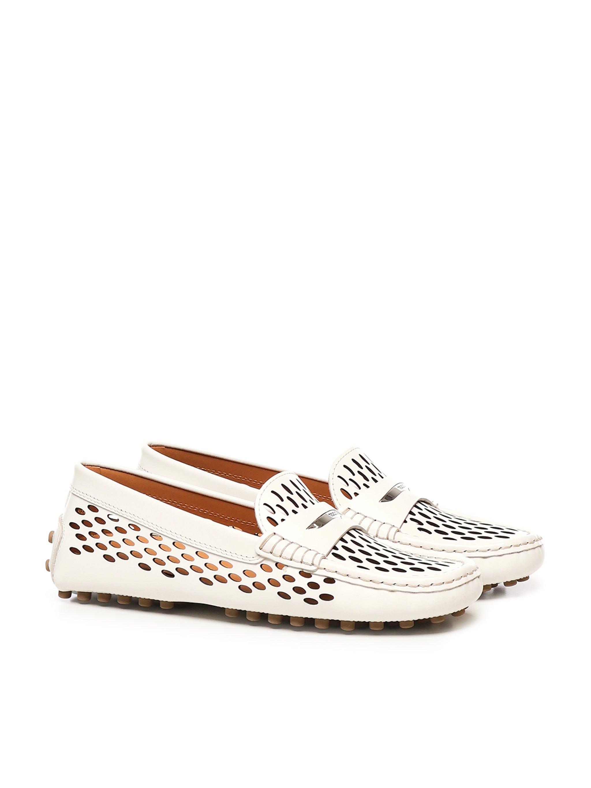 Tods Flat shoes White Calfskin
