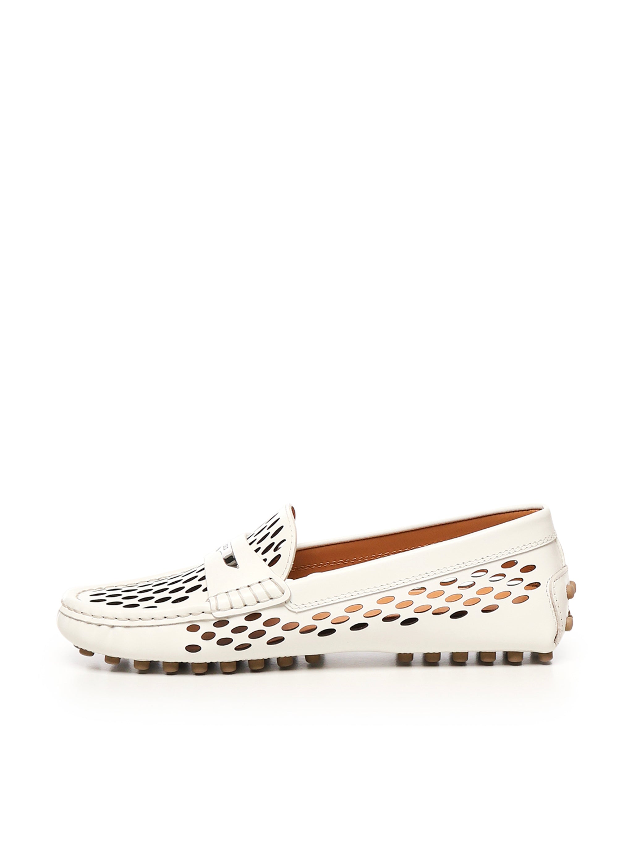 Tods Flat shoes White Calfskin