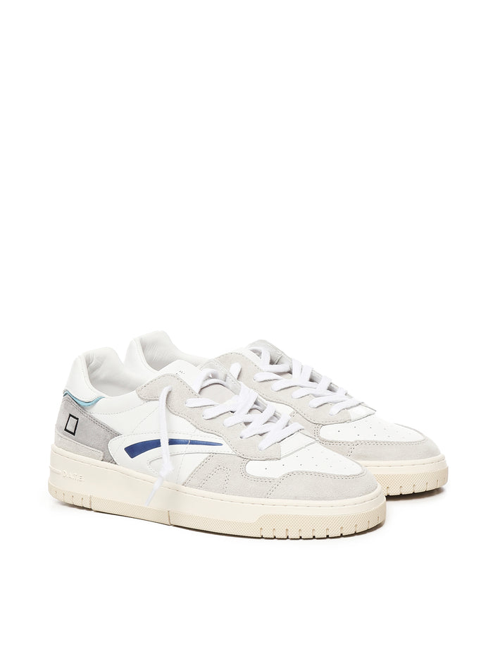 D.a.t.e. Sneakers White Leather