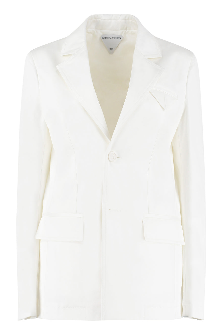Blazer Cotton White Viscose Blazers