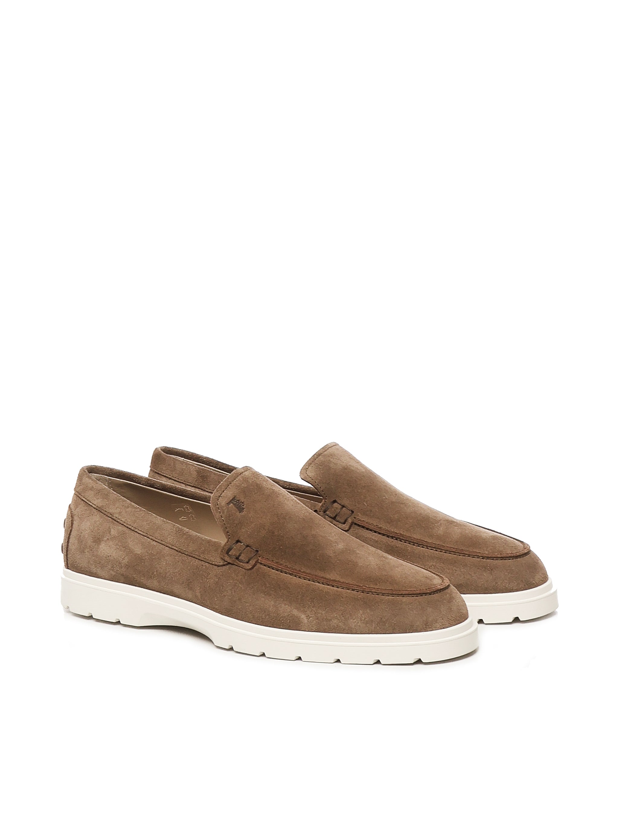 Tods Flat Shoes Brown Calfskin