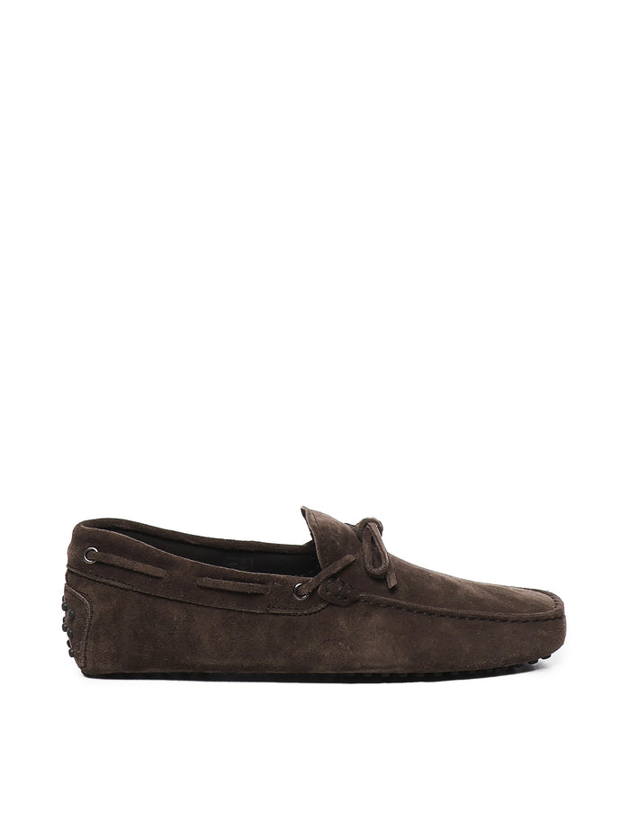 Tods Flat Shoes Brown Calfskin