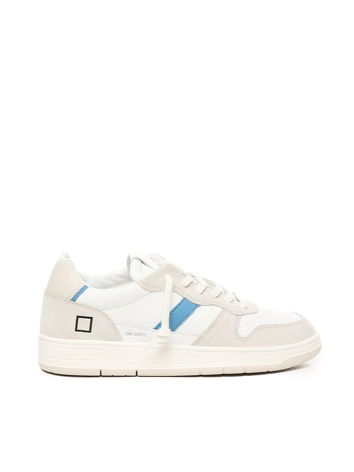 D.a.t.e. Sneakers White Leather