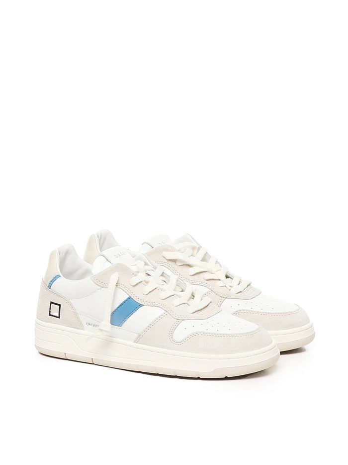 D.a.t.e. Sneakers White Leather