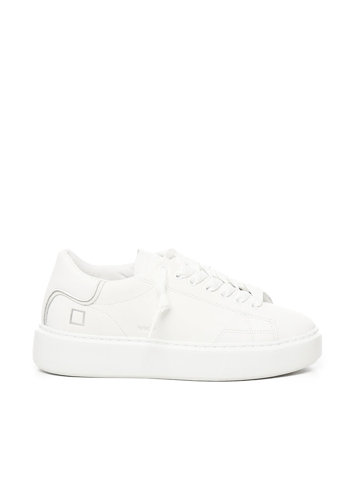 D.a.t.e. Sneakers White Leather