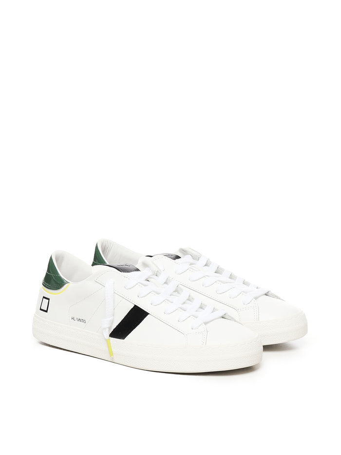 D.a.t.e. Sneakers Green Leather