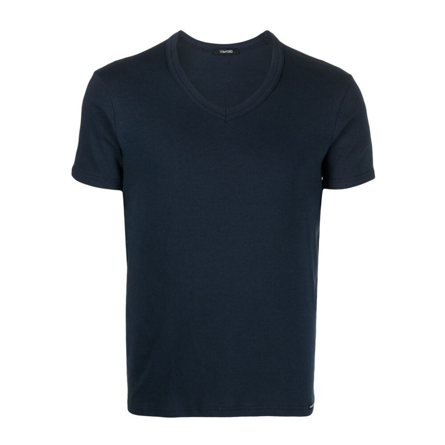 T-Shirt Underwear Blue Cotton Loungewear