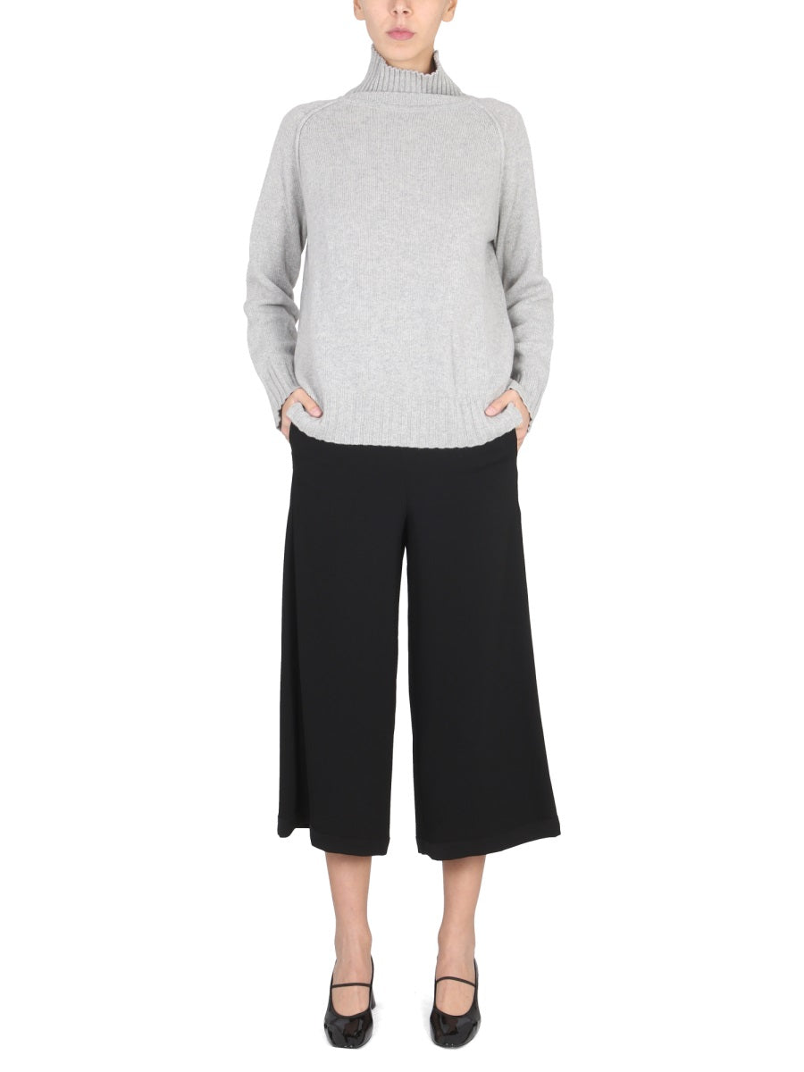 Cropped Pants Black Not Specified Trousers