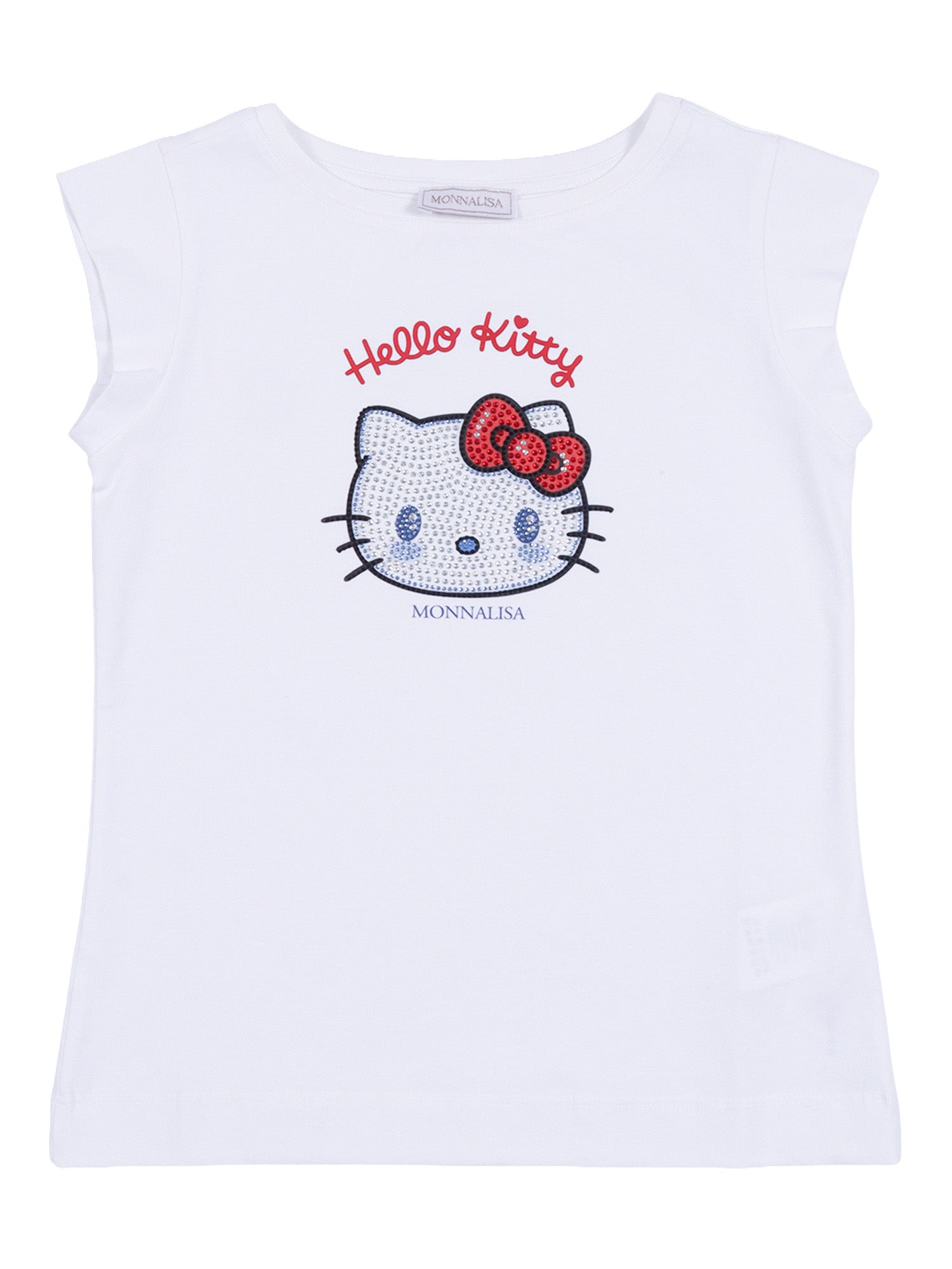 JERSEY T-SHIRT White Cotton Elastane Short Sleeves